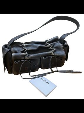 Acne Studios Multipocket Shoulder Bag in Dark Brown